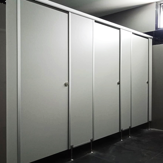 Toilet Partition Installation for Factory and Buiding